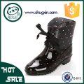 female high quality ankle wedge heel hong kong water-proof slip and oil resistant boots B-813